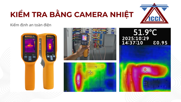 Hình ảnh sử dụng camera nhiệt kiểm tra thiết bị điện Hình ảnh sử dụng camera nhiệt kiểm tra thiết bị điện